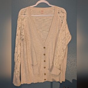 Mossimo, XXL, tan cardigan